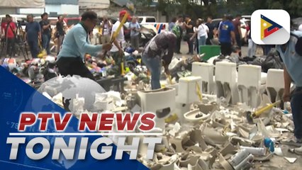 DTI destroys non-compliant, substandard products as part of its observance of World Consumer Rights Day