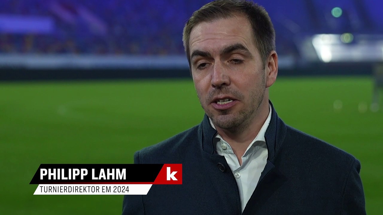 'Da jucken die Füße nochmal': Lahms Vorfreude auf das EM-Eröffnungsspiel