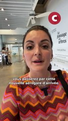 Découvrez la nouvelle aérogare d'arrivée de l'aéroport Roland-Garros