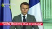 Emmanuel Macron : «Nous voulons continuer de progresser sur le renforcement de notre défense et de notre aide»