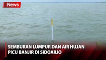 Hujan Deras, Debit Air Kolam Penampungan Lumpur Lapindo Terus Meningkat