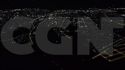 Imagens áreas mostram Bairro Tropical às escuras na noite de quinta-feira (15)