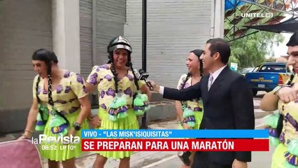 ‘Las Misk’isiquisitas’ hicieron de las suyas durante su entrenamiento con los bomberos