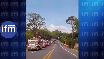 Minga Indígena llega al valle del Cauca