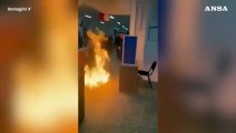 Elezioni in Russia, Molotov in un seggio elettorale a Yugra