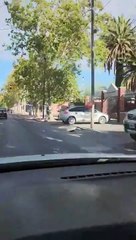 Video de la impresionante persecución que inició en Guaymallén y terminó en Ciudad