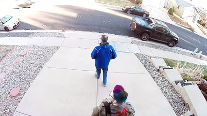 Girl Trips on Pavement and Faceplants Into Car's Window