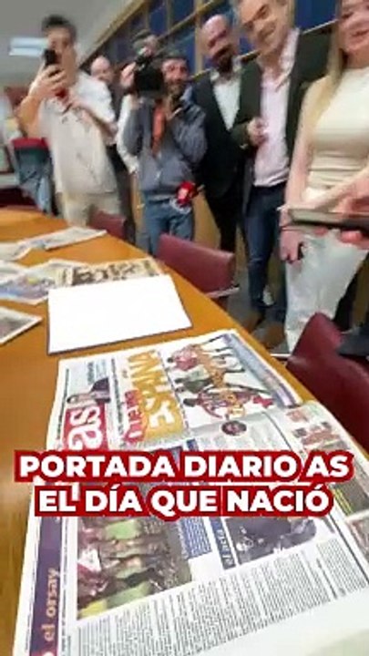 La PORTADA de AS el día que NACIÓ ILIA TOPURIA