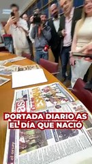 La PORTADA de AS el día que NACIÓ ILIA TOPURIA