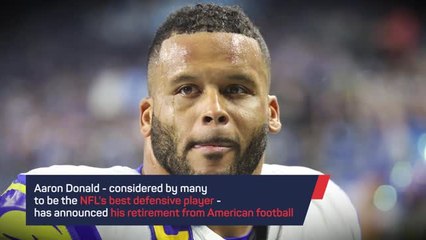 Breaking News - Aaron Donald retires