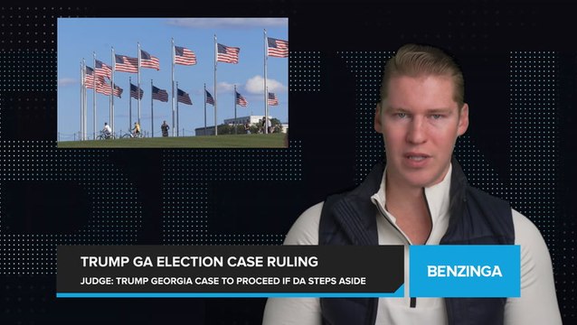 Trump Georgia Election Case Can Proceed if DA or Prosecutor Removes Themselves, Judge Rules