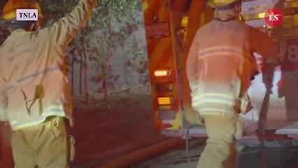 Cara Delevingne's LA home catches fire