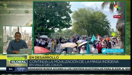 En Colombia se desarrolla minga indígena que se reunirá con el pdte. Petro