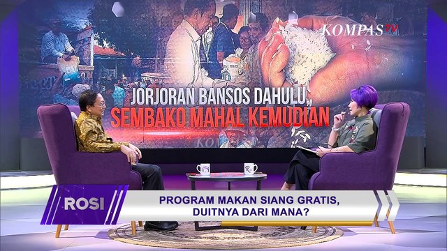 Program Makan Siang Gratis, Uangnya dari Mana? Ini Kata Ekonom | ROSI