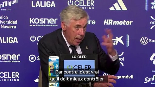 Ancelotti : Vinicius doit mieux résister à la pression ambiente