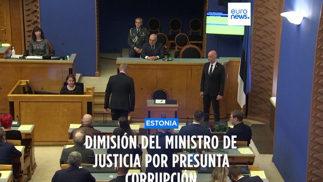 Dimite el Ministro de Justicia de Estonia por acusaciones de corrupción