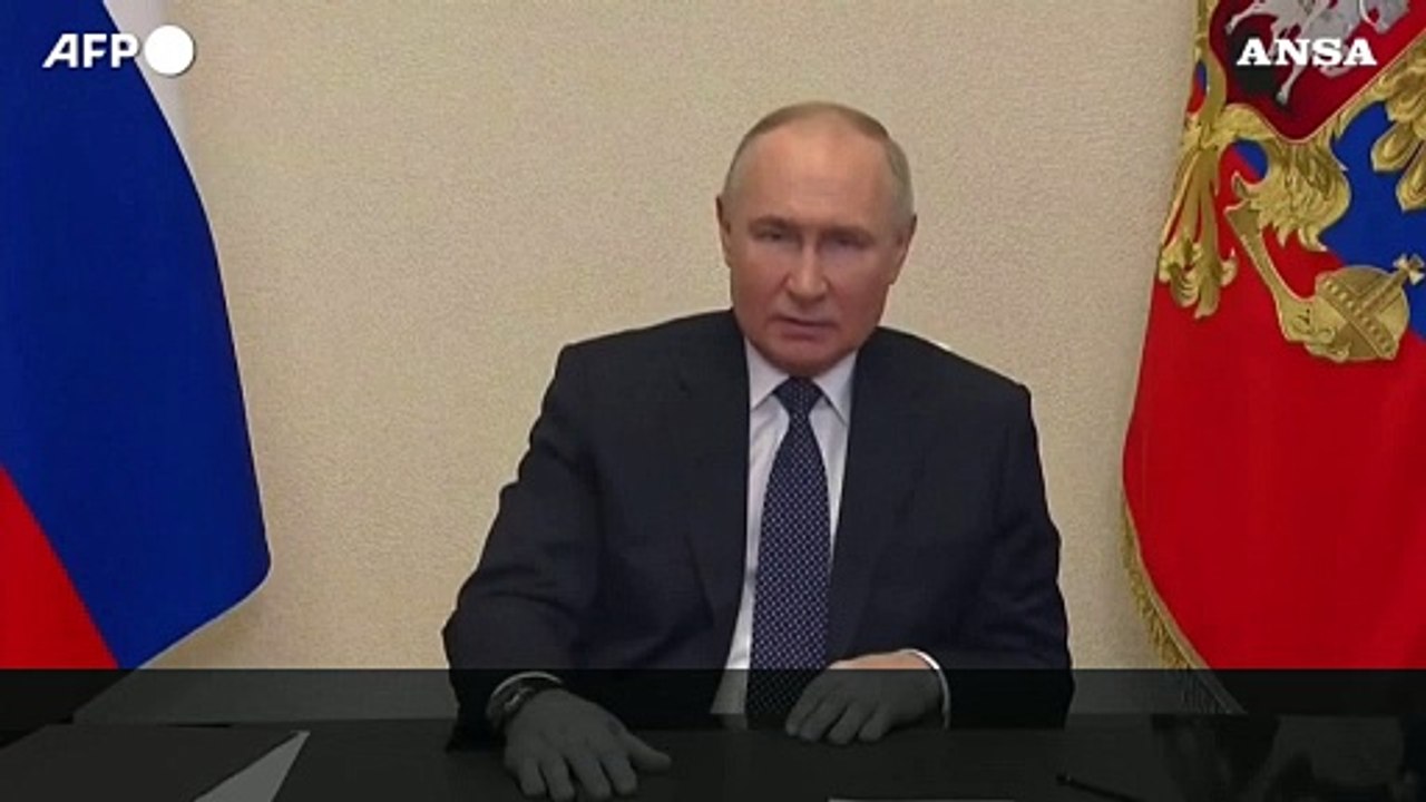 Russia, Putin: "Gli attacchi di Kiev non resteranno impuniti"