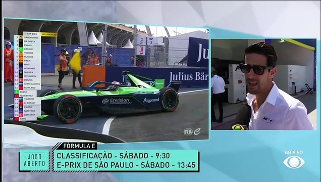 Fórmula-E: Di Grassi espera fazer bons pontos e honrar a bandeira brasileira no E-Prix de São Paulo