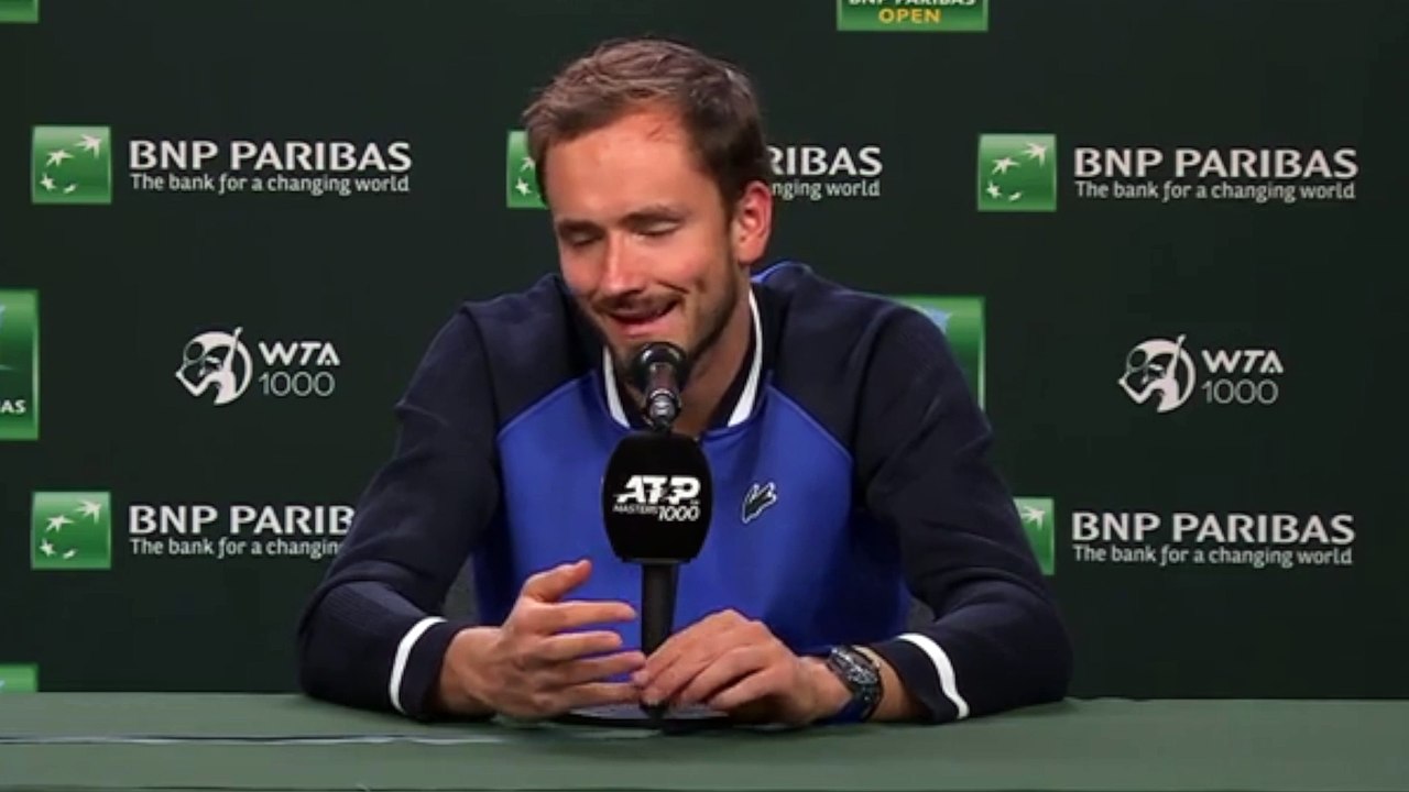 ATP - Indian Wells 2024 - Daniil Medvedev l'a avoué : "J'ai un peu peur des insectes"