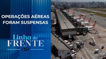 Falta de energia afeta o aeroporto de Congonhas | LINHA DE FRENTE