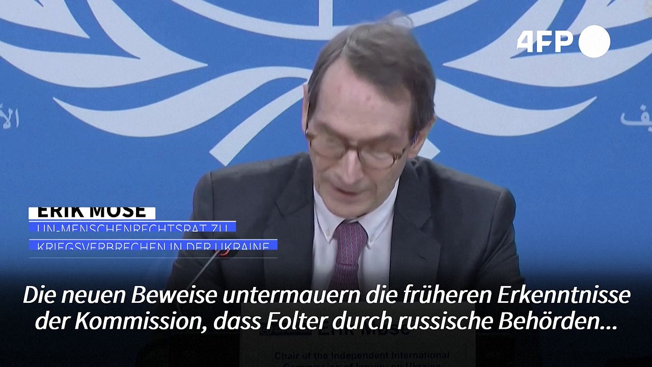 Uno wirft Russland schwere Kriegsverbrechen vor