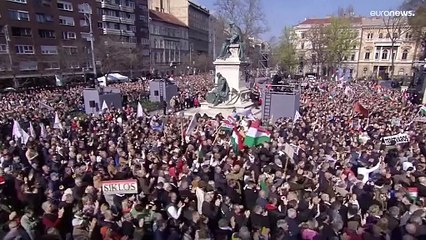 امام حشد في بودابست.. أوربان يطلب الدعم لـ "احتلال بروكسل" في الانتخابات الأوروبية المقبلة