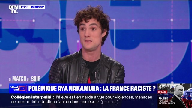 LE MATCH DU SOIR - Pablo Pillaud-Vivien: Le débat n'est venu que parce qu'il y avait des racistes qui ont considéré qu'une femme noire ne pouvait pas représenter la France aux Jeux Olympiques