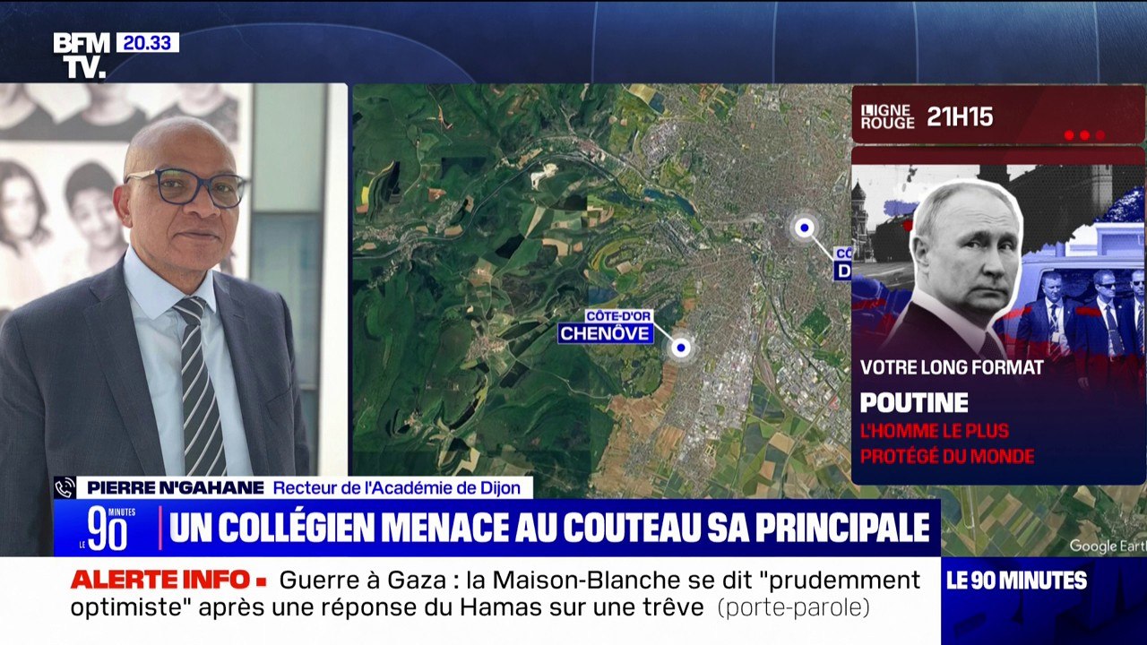 Principale menacée au couteau à Chenôve: "Elle est très éprouvée", indique le recteur de l'académie de Dijon
