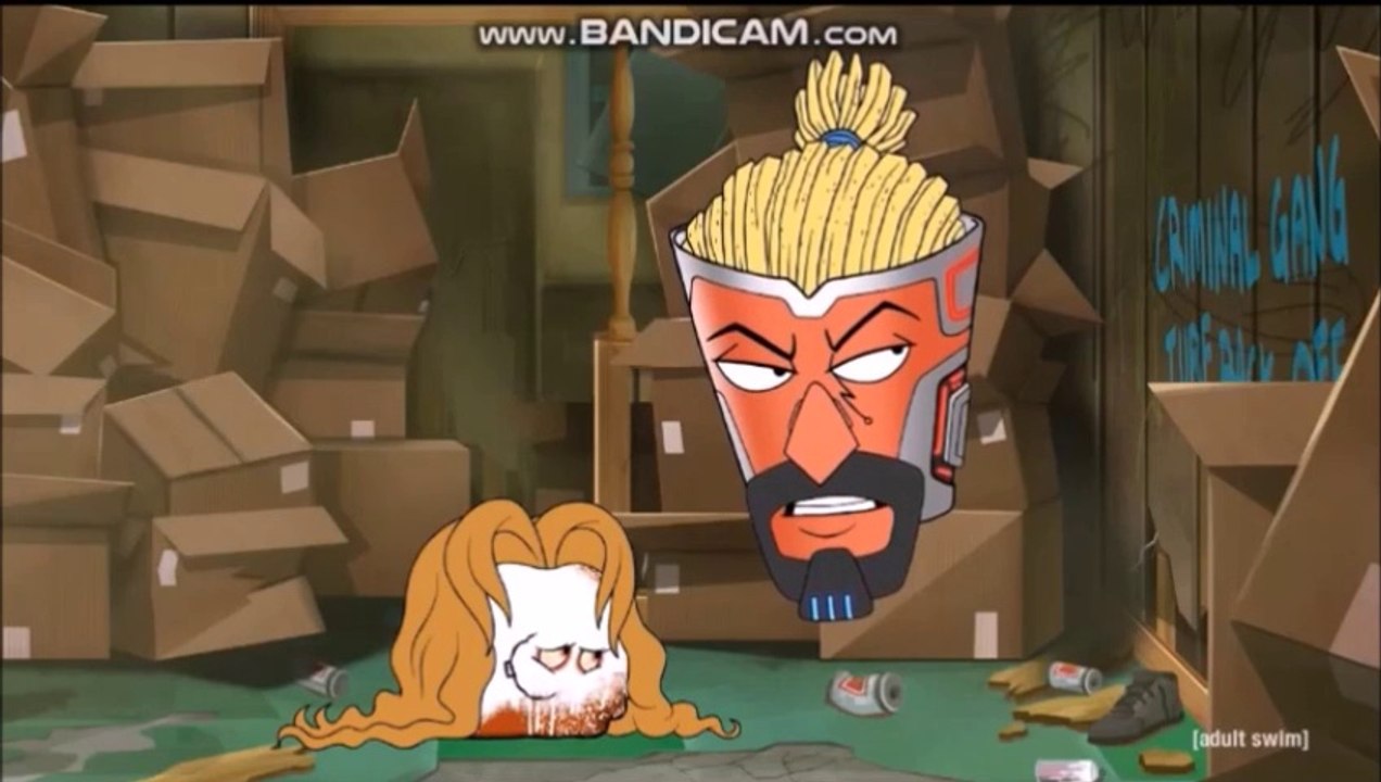 Frylock Doesn't Know Why Meatwad Is Sick But Takes Meatwad's Temperature & It's 43 Degrees & That Means Meatwad Is In The Temperature Danger Zone For Food