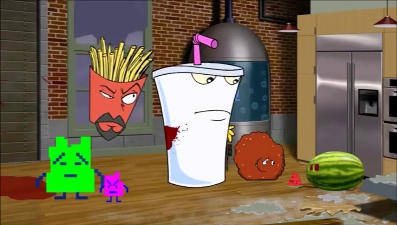 Aqua Teen Hunger Force Colon Movie Film For Theaters (2007) clip