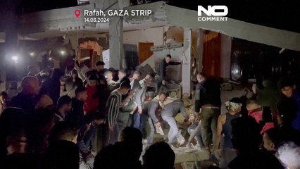 Nach israelischem Luftangriff in Rafah: Rettungskräfte suchen nach Überlebenden