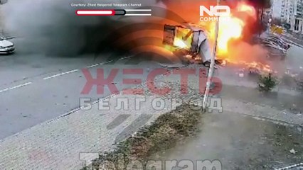 WATCH: Ukrainian shelling kills two in Russia's Belgorod region