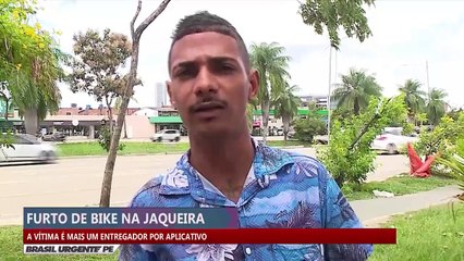 Furto de bike: a vítima é mais um entregador por aplicativo