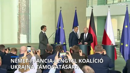 Német-francia-lengyel koalíció Ukrajna támogatására
