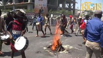 Manifestasyon pou di non ak konsèy prezidansyèl 7 manm pou vinn dirije Ayiti.