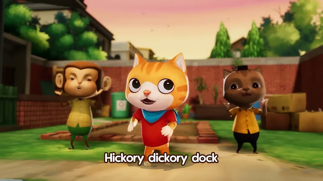 Hickory Dickory Dock｜Barkley – Nursery Rhymes & Kids Songs