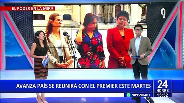 Bancada de Avanza País se reunirá con premier Adrianzén la próxima semana