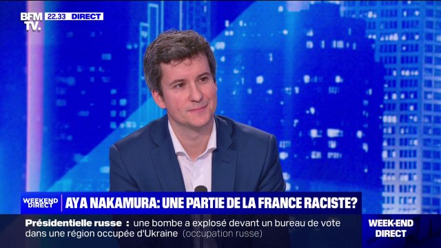 Publications racistes visant Aya Nakamura: Ça doit nous interpeller sur une forme de racisme décomplexé qui s'exprime à ciel ouvert , estime Mathieu Maucort (délégué interministériel à la jeunesse)