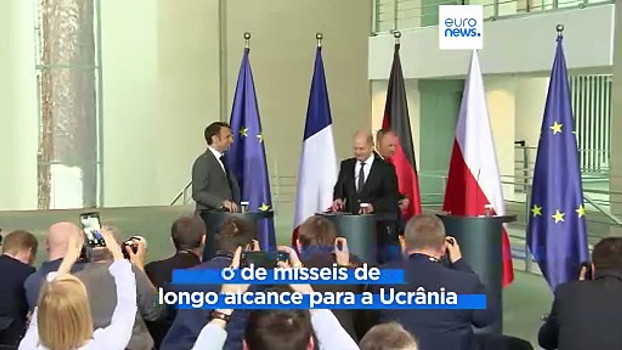França, Alemanha e Polónia aceleram fornecimento de armas à Ucrânia
