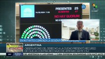 Asociación Civil del Observatorio del Derecho a la ciudad argentina solicita inconstitucionalidad tras el rechazo en el Senado