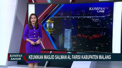 Kemegahan Masjid Salman Al Farisi di Malang, Mirip Taj Mahal