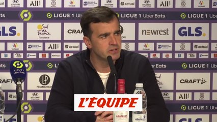 Carles Martinez Novell : « La défaite n'est jamais agréable » - Foot - L1 - Toulouse