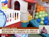 La Guaira | Bricomiles recuperan el área de pediatría del Hospital Rafael Medina Jiménez