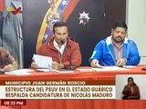 Estructura del PSUV de Guárico respalda al Pdte. Nicolás Maduro como candidato presidencial