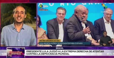 Gobierno de Brasil advirtió que la democracia del mundo corre peligro