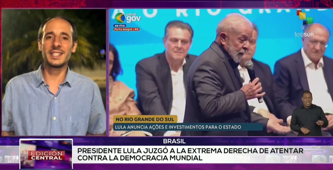 Gobierno de Brasil advirtió que la democracia del mundo corre peligro