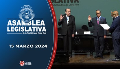 Asamblea Legislativa Noticias 15 marzo 2024.