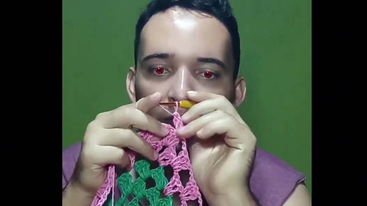 Não sabe fazer um tapete de Crochê?