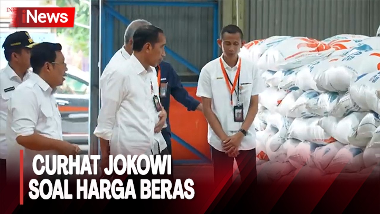 Jokowi: Kalau Harga Beras Turun Saya Dimarahi Petani, Kalau Naik Saya Dimarahi Ibu-ibu