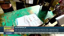 Planteles educativos de Guatemala se encuentran en precarias condiciones.